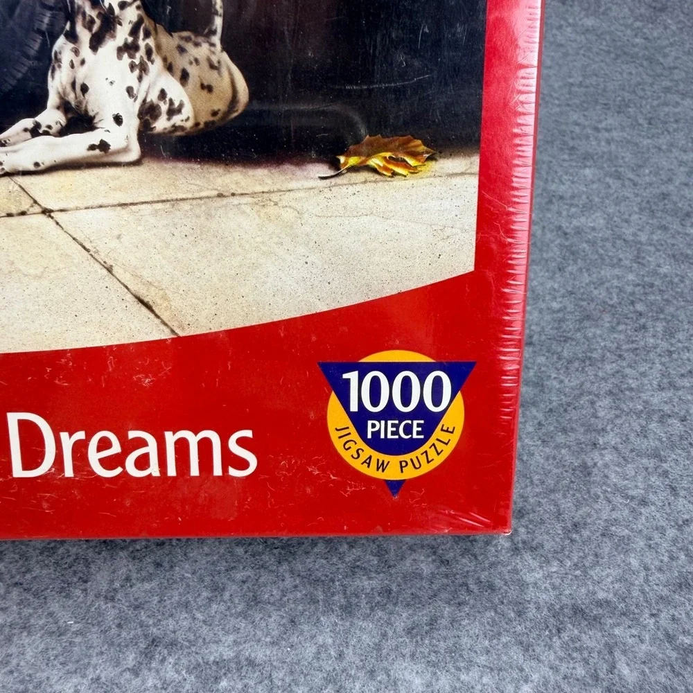 MasterPieces Childhood Dreams Fire Truck 1000 Piece Jigsaw Puzzle #70101 Sealed